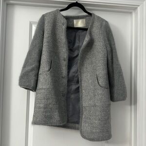Gray coat